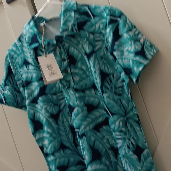 GOLF POLO.. KENNY FLOWERS.LARGE - Picture 7 of 9